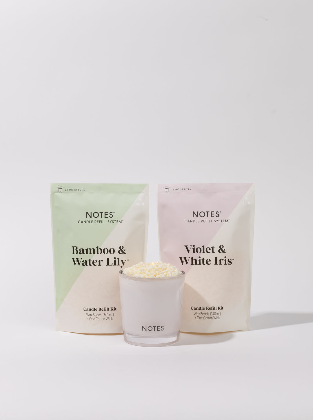 Sustainable Candle Refill Kit - NOTES Plumeria & Pink Currant — Hickory  Dickory Dock