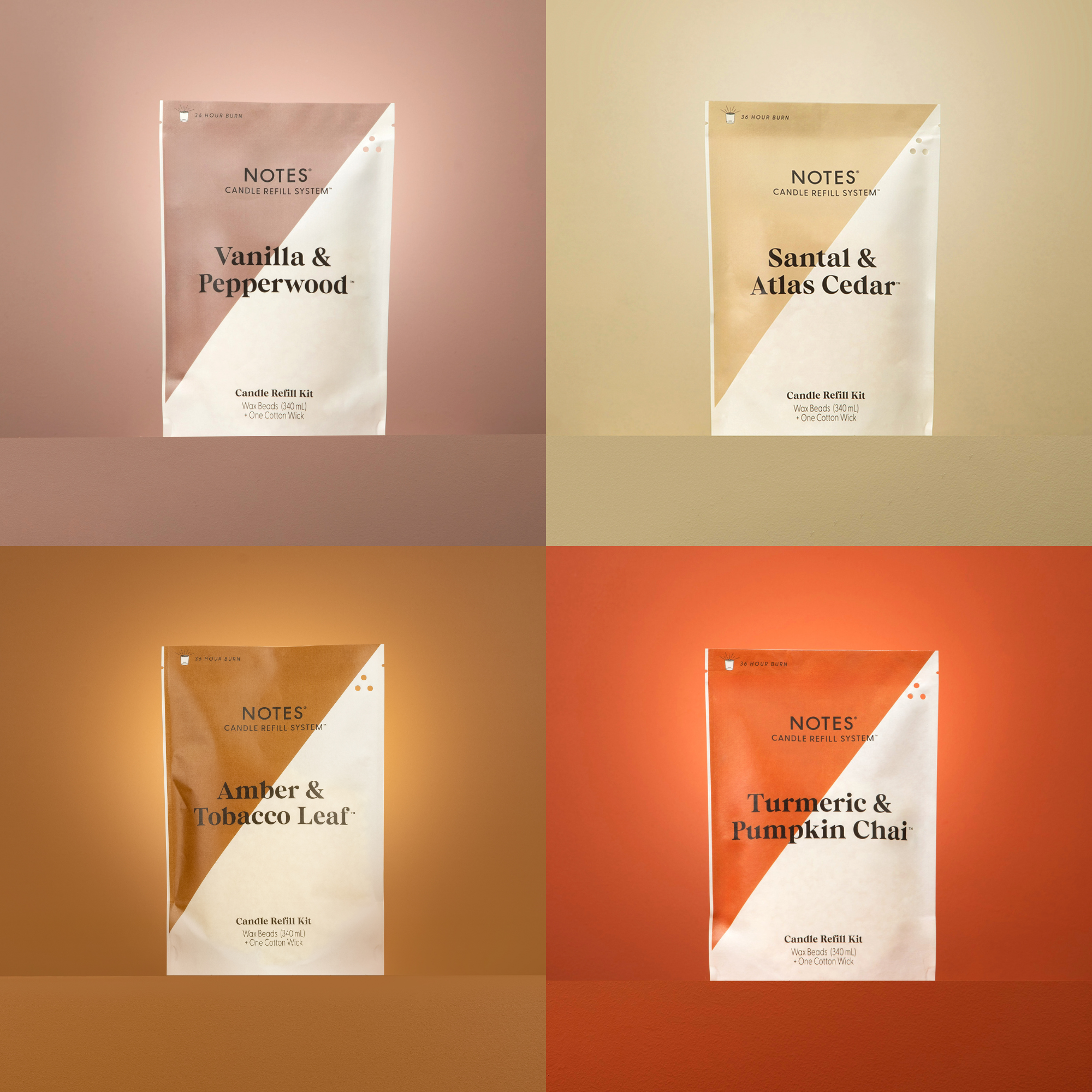 The Fall Bundle - NOTES Candle Refill System