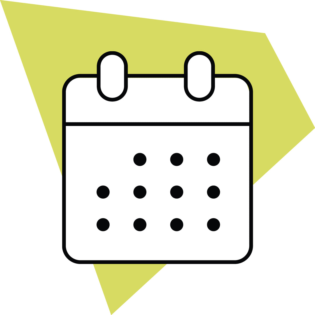 make subscriptions that work on your schedule. Calendar icon.