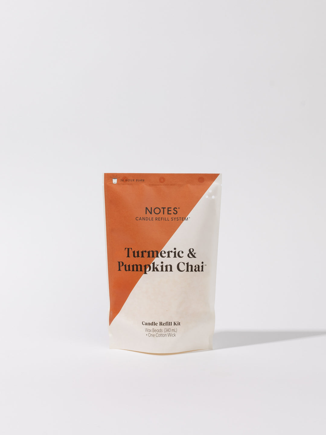 Sustainable Candle Refill Kit - NOTES Turmeric & Pumpkin Chai